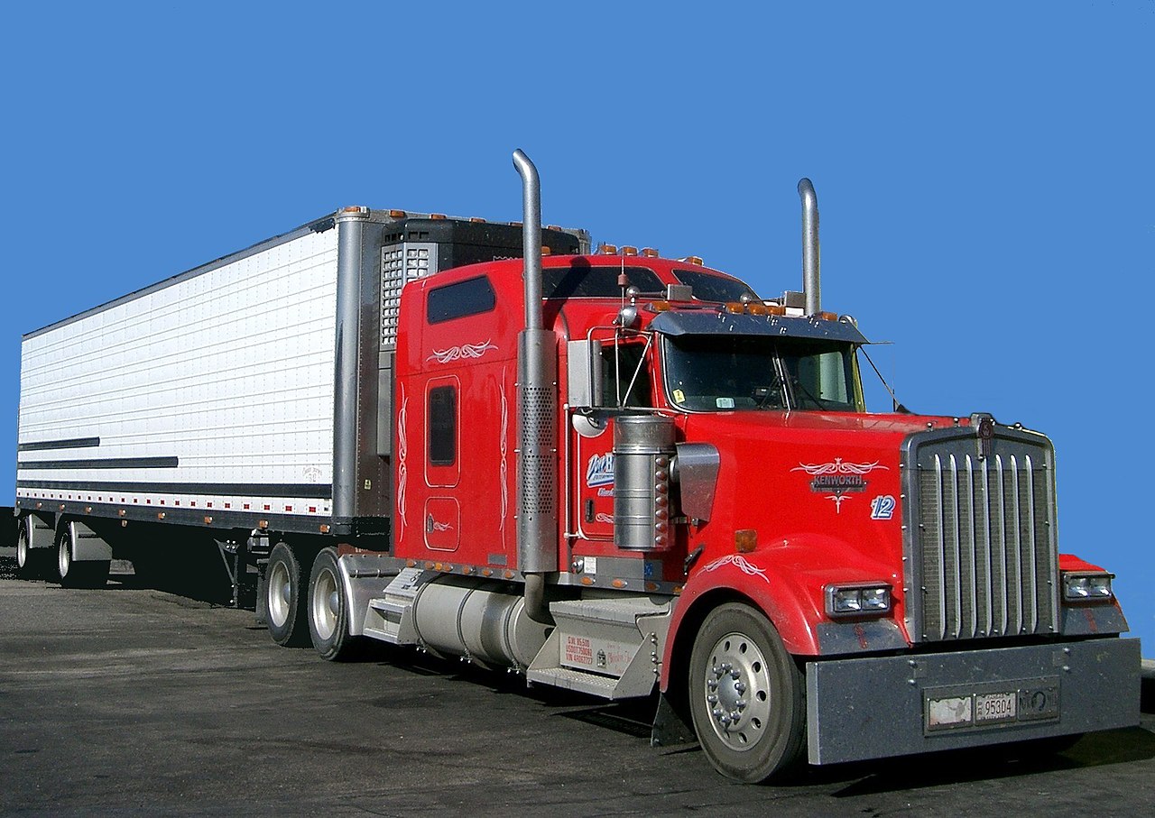 truck lockout in traffic